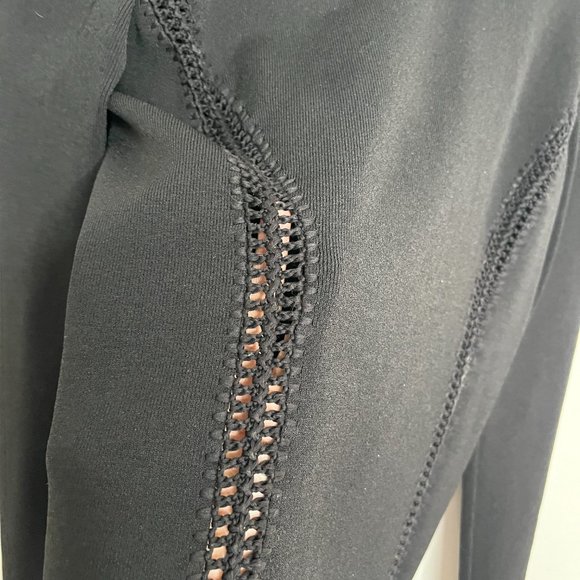 Lillie Rubin Full Zip Black Jacket Size Large - Picture 5 of 6